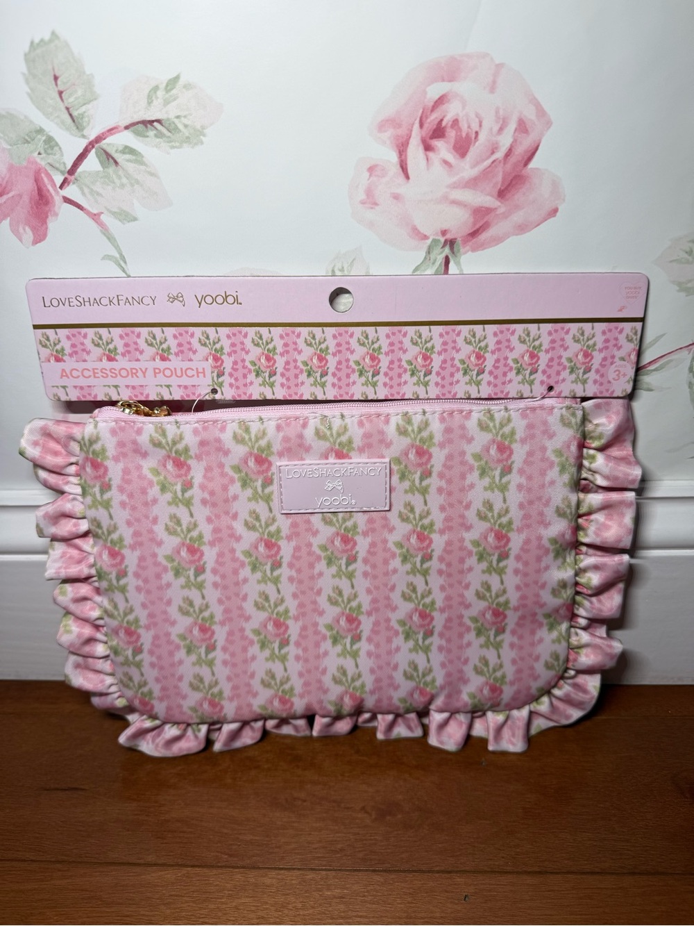 Love Shack Fancy X Target Yoobi Blooming Heirloim Pencil Case Strawberry